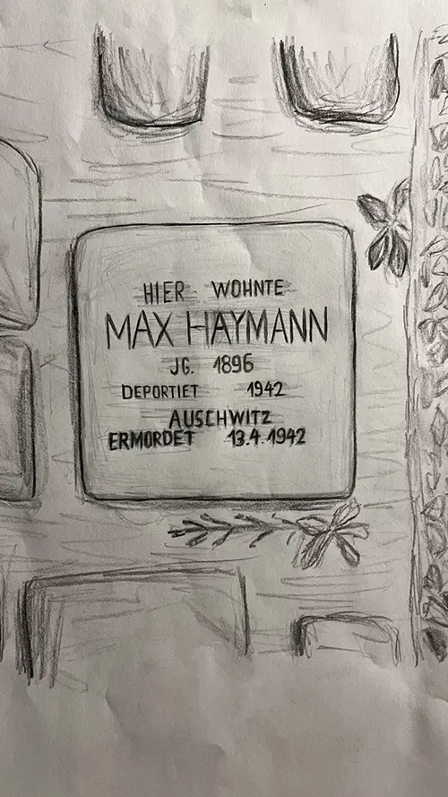 Stolperstein-Tour - Max Haymann