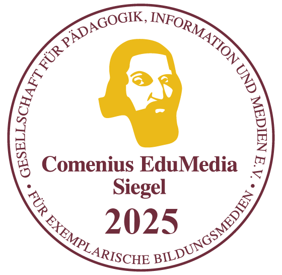 zum Comenius-Award Comenius EduMedia Siegel